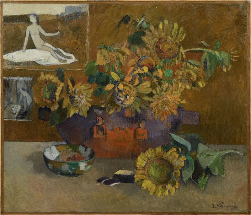 Umutla Doğa Ölüsü - Paul Gauguin