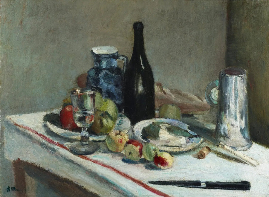 Siyah bıçakla doğa ölüsü - Henri Matisse