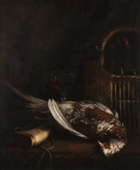 Sülünlü Natürmort - Claude Monet