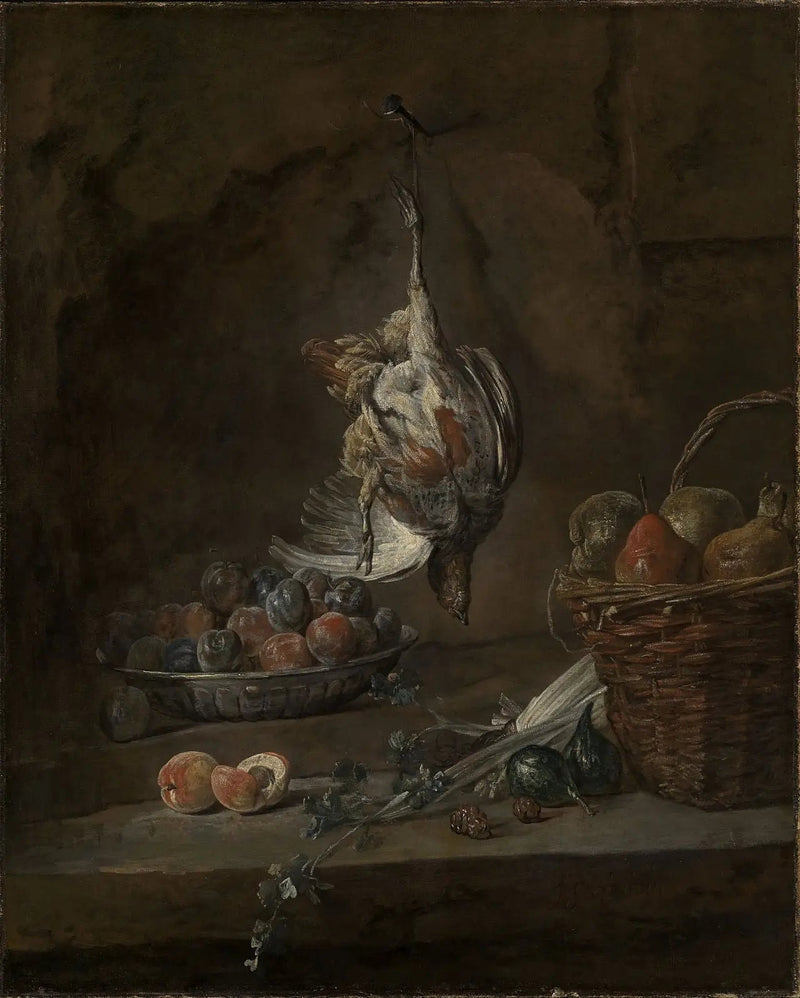 Ölü Doğa Tavukçusu - Jean Simeón Chardin