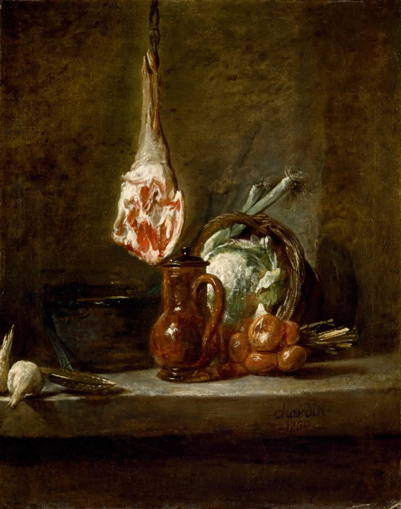 Küçük Ölçekli Natürmort - Jean Simeón Chardin