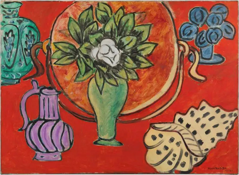 Magnolia ile Natürmort - Henri Matisse