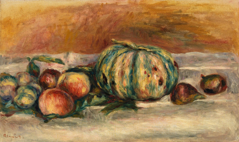 Karpuzlu Natürmort - Pierre-Auguste Renoir