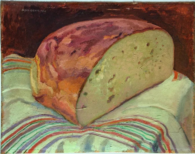 Tablo: Nature morte au pain - Maurice Denis