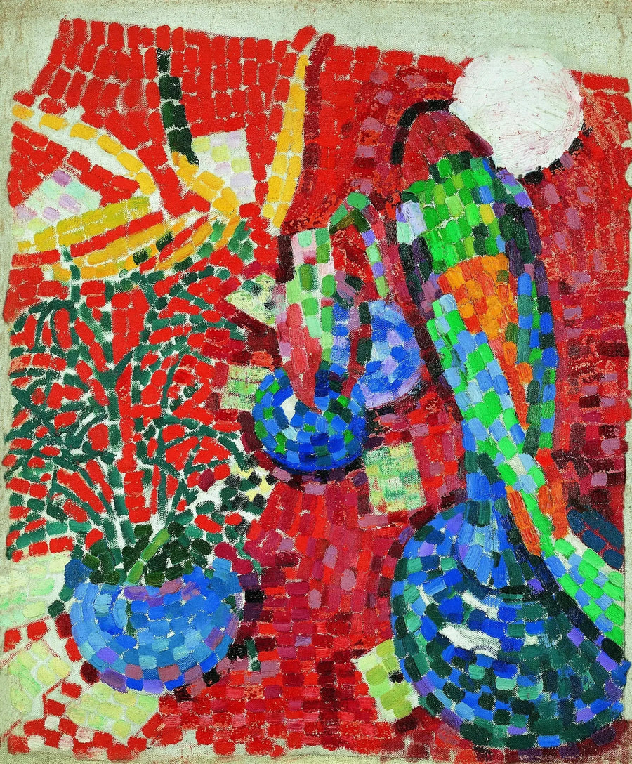 Papağanlı Natürmort - Robert Delaunay