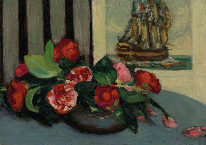 Camellia Natürmort - Louis Anquetin