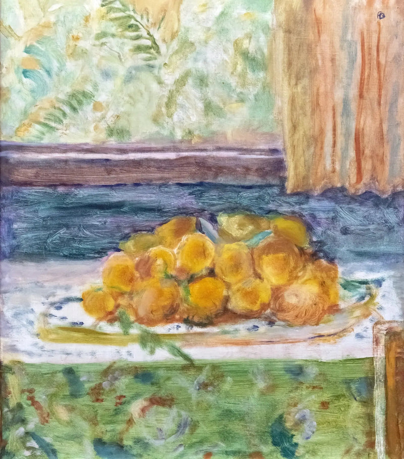 Limonlu Natürmort - Pierre Bonnard