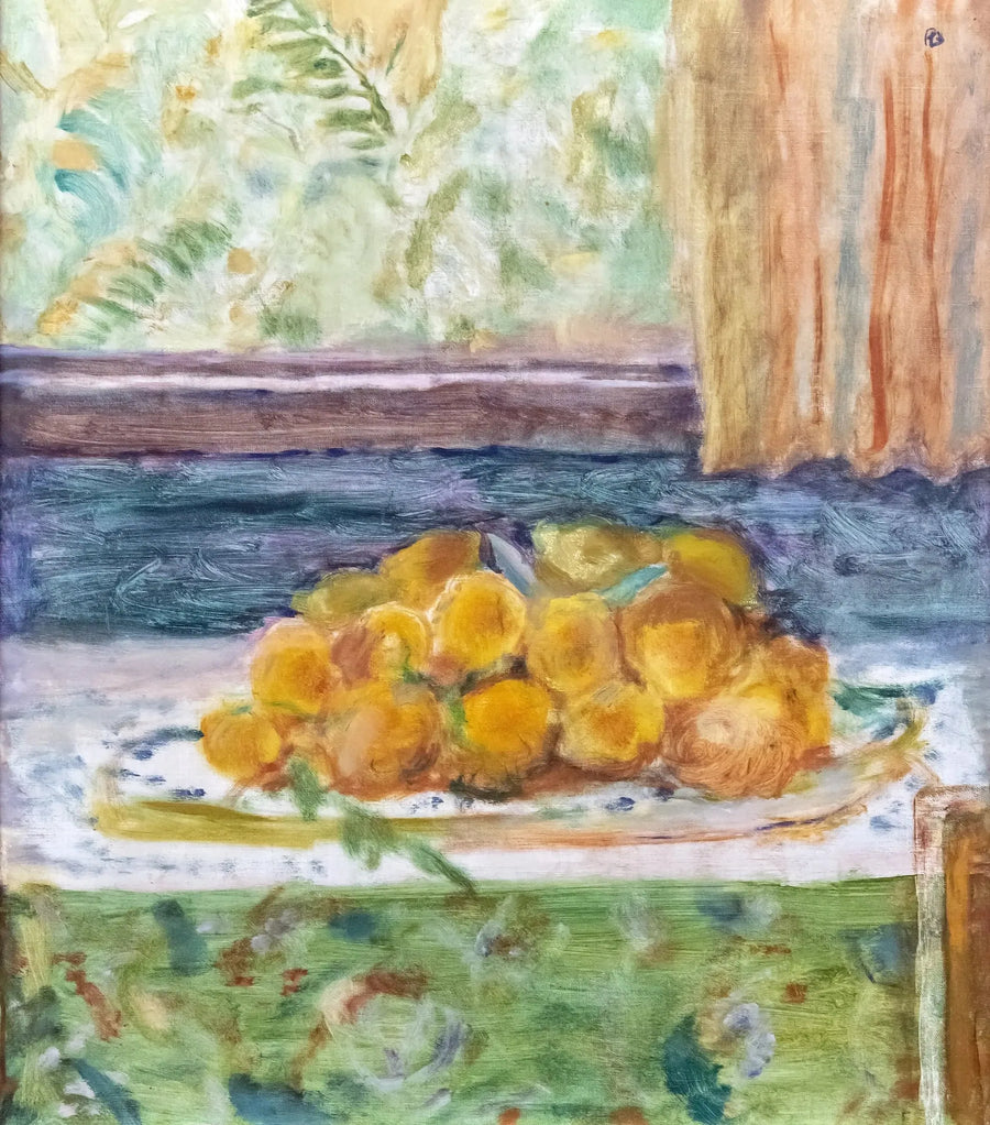 Limonlu Natürmort - Pierre Bonnard