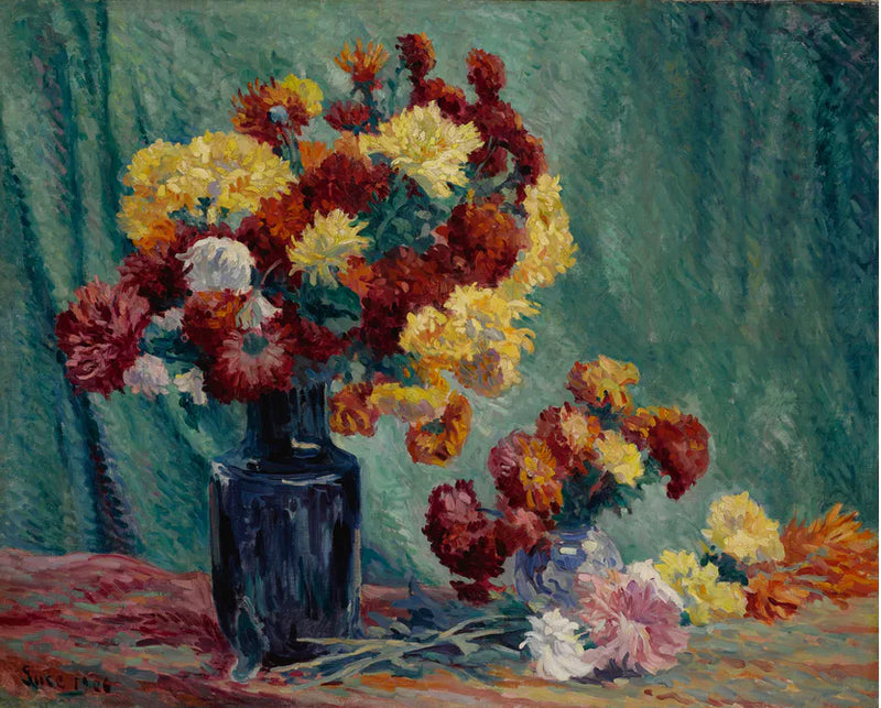 Çiçeklerle Natürmort - Maximilien Luce