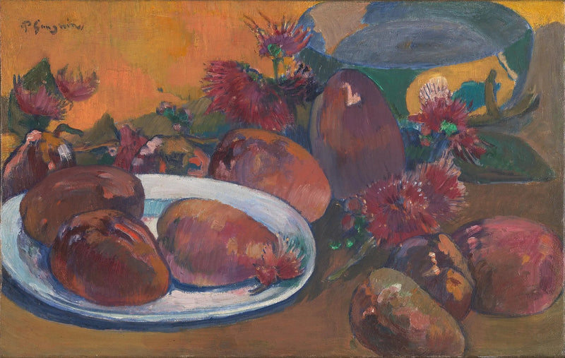 Mango'lu Natürmort - Paul Gauguin