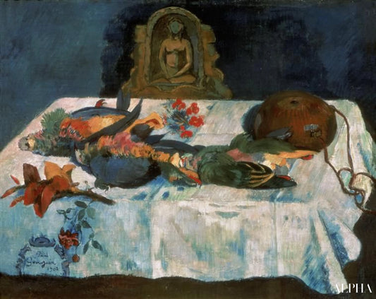 Nature morte aux oiseaux exotiques - Paul Gauguin - Reproductions de tableaux et peintures haut de gamme