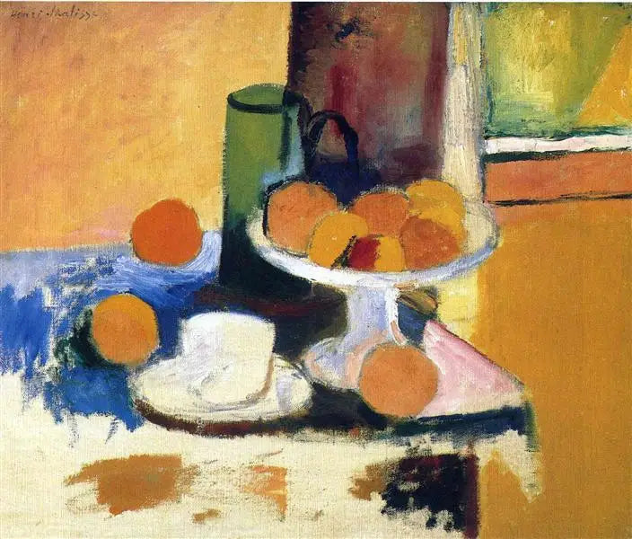 Portakal ile Natürmort - II - Henri Matisse