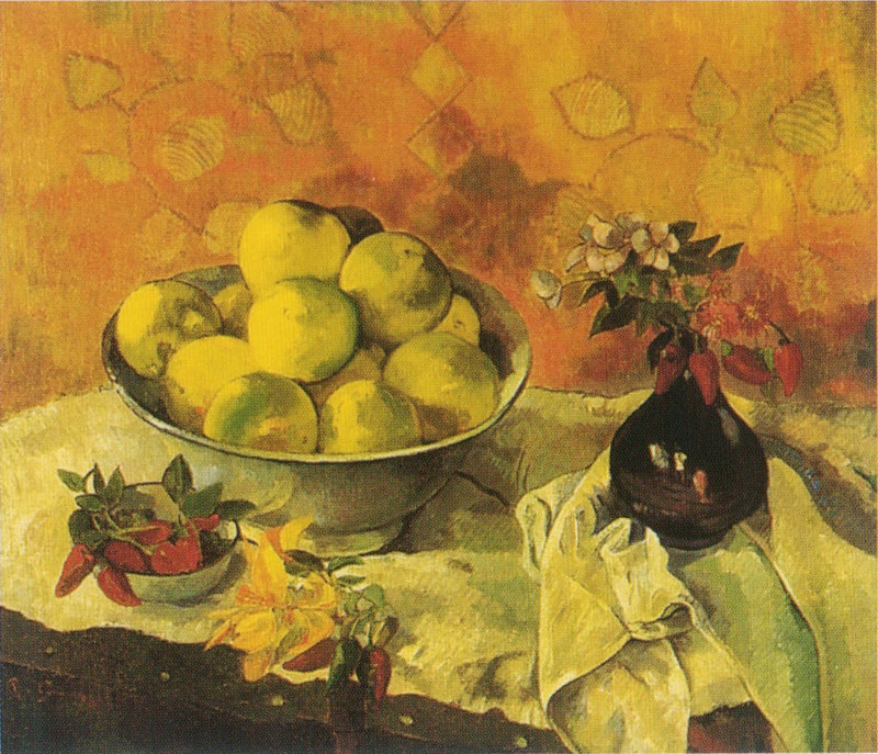 Greyfurtlu Natürmort - Paul Gauguin