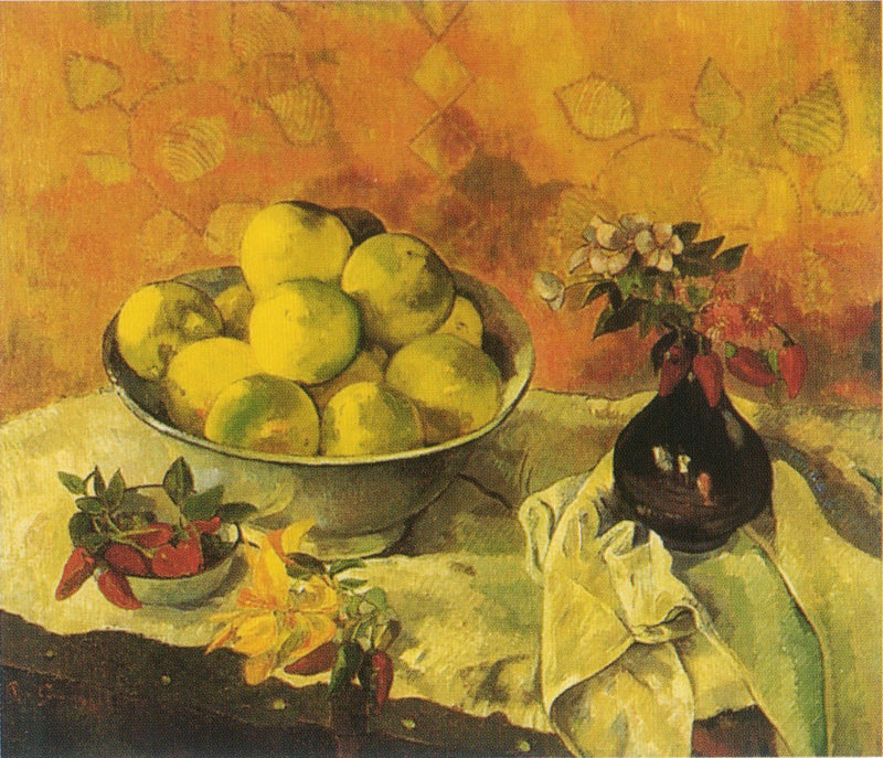 Greyfurtlu Natürmort - Paul Gauguin