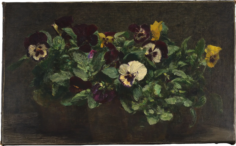 Doğa Manzarası ve Düşünceler - Henri Fantin-Latour