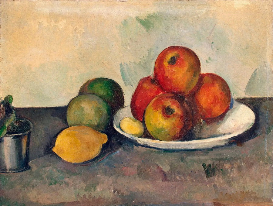 Elmalarla Natürmort - Paul Cézanne