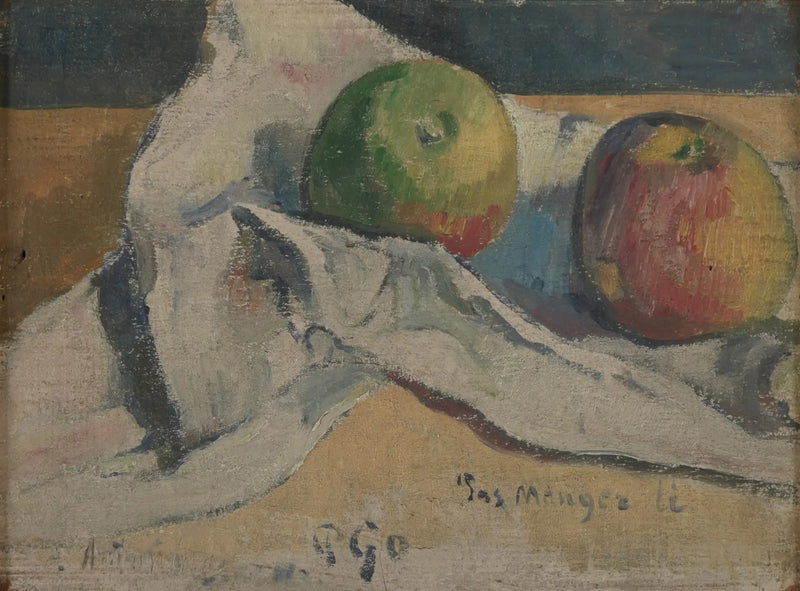 Elma ile Natürmort - Paul Gauguin