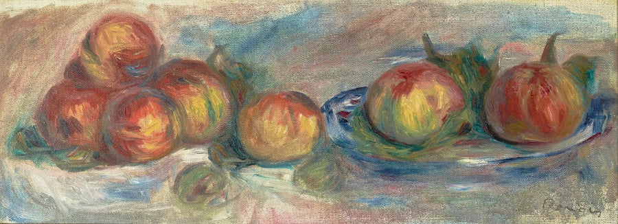 Elma ile Natürmort - Pierre-Auguste Renoir