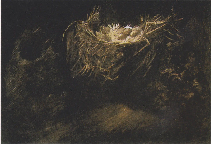 Üç Kuş Yuvası ile Natürmort - Vincent van Gogh