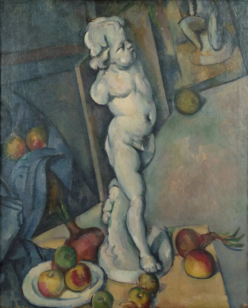 Alçıdan aşk ile natürmort - Paul Cézanne