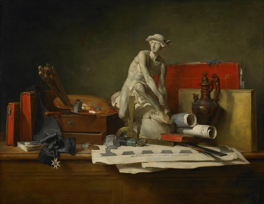 Doğa Manzarası ve Sanat Aksesuarları - Jean Simeón Chardin