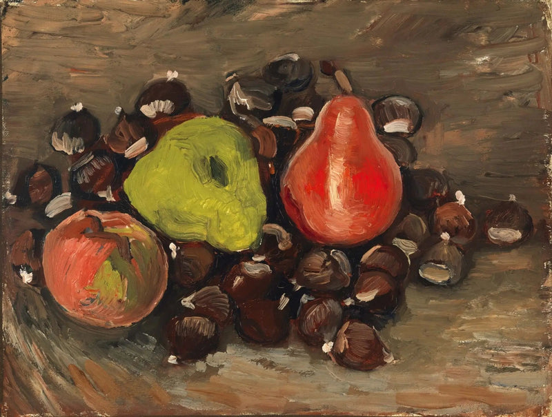 Meyveler ve kestanelerle Natürmort - Vincent van Gogh