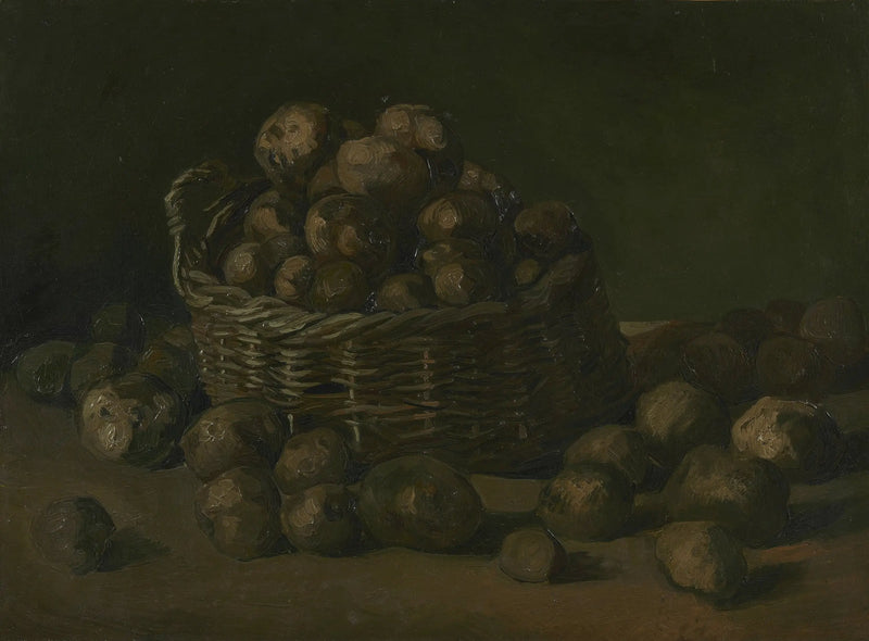 Patates sepeti ile natürmort - Vincent van Gogh