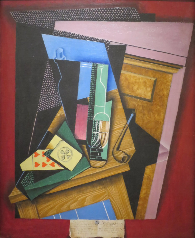 Doğa Manzarası ve Bir Şiir - Juan Gris
