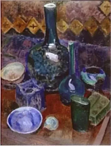 Mavi Natürmort - Robert Delaunay