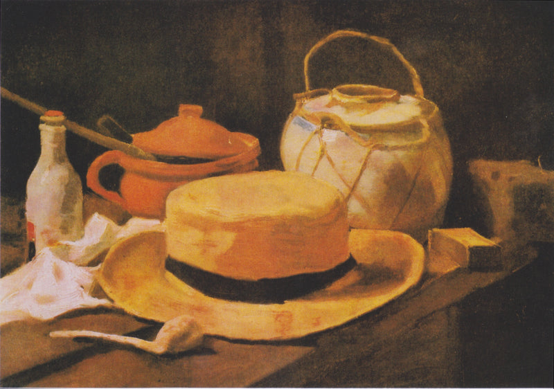 saman şapkalı natürmort - Vincent van Gogh