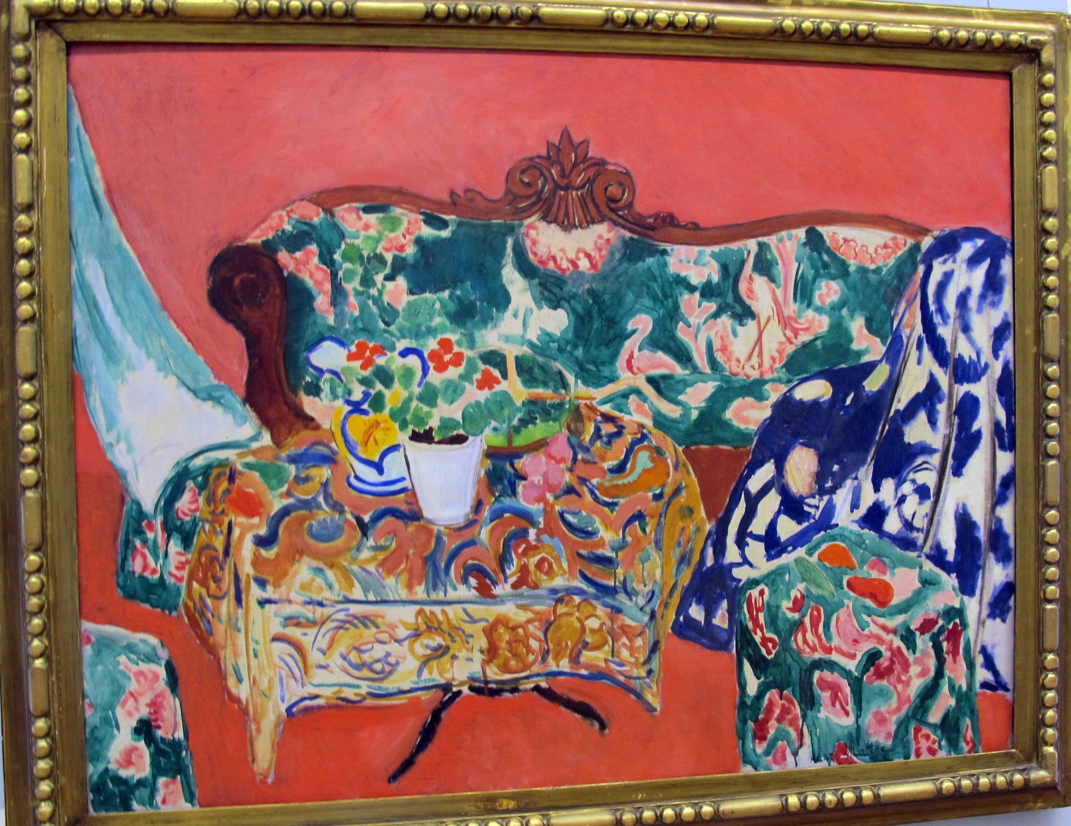 Reproduction du tableau « Nature morte de Séville - Henri Matisse » par Alpha Reproduction en peinture à l’huile