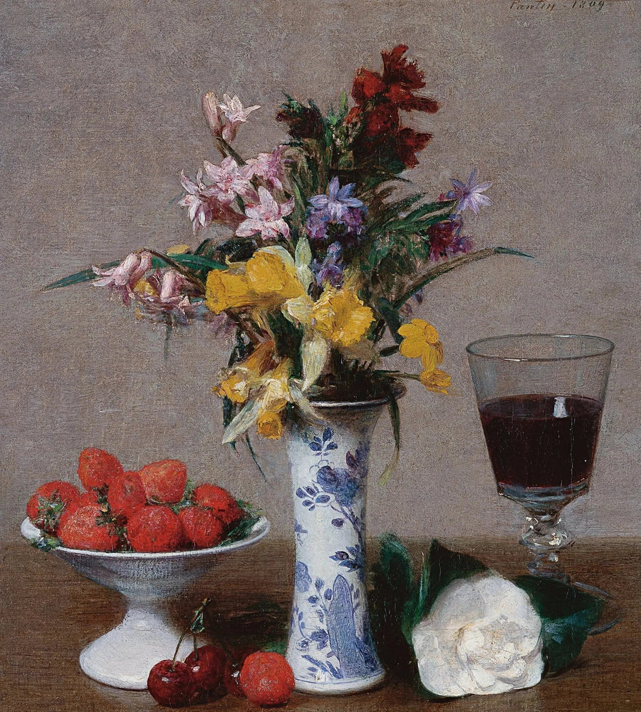"Niçin" doğa resmi - Henri Fantin-Latour
