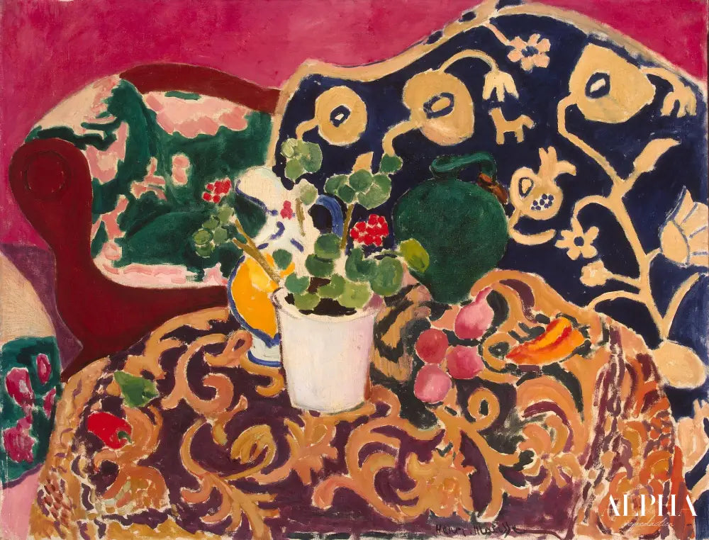 Nature morte espagnole - Matisse - Reproductions de tableaux et peintures haut de gamme