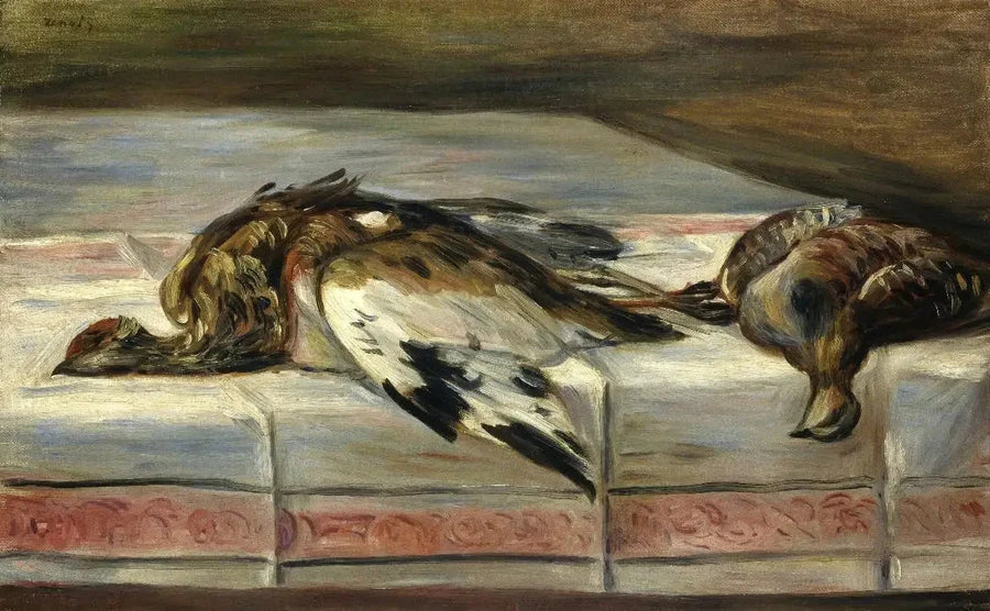 Faisan ve keklik - Pierre-Auguste Renoir
