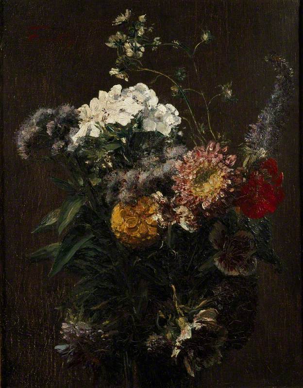 Nature morte : fleurs mélangées - Henri Fantin-Latour