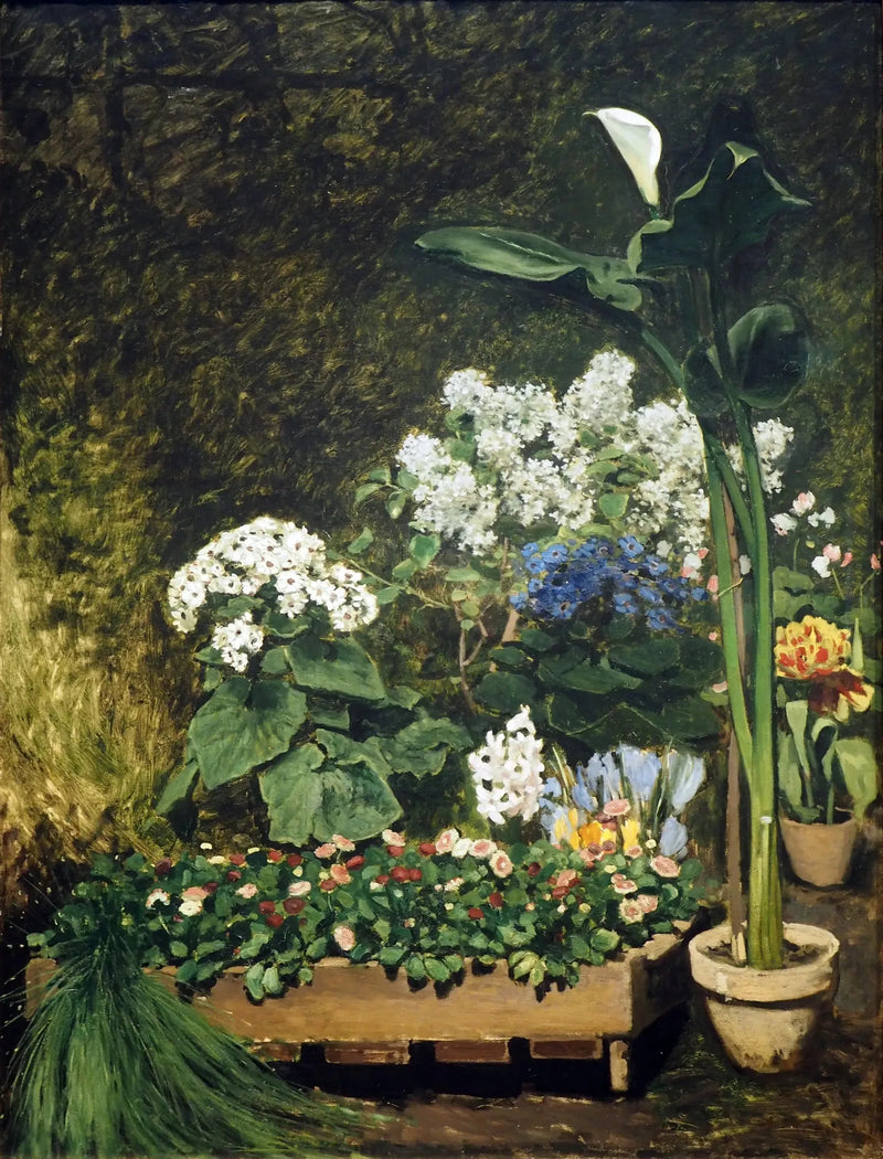 Natürmort: çiçekler - Pierre-Auguste Renoir