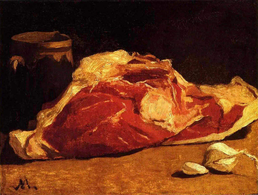 Natürmort, et bölgesi - Claude Monet