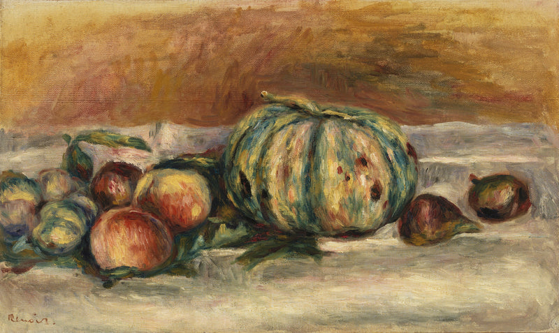 Karpuzlu Natürmort - Pierre-Auguste Renoir