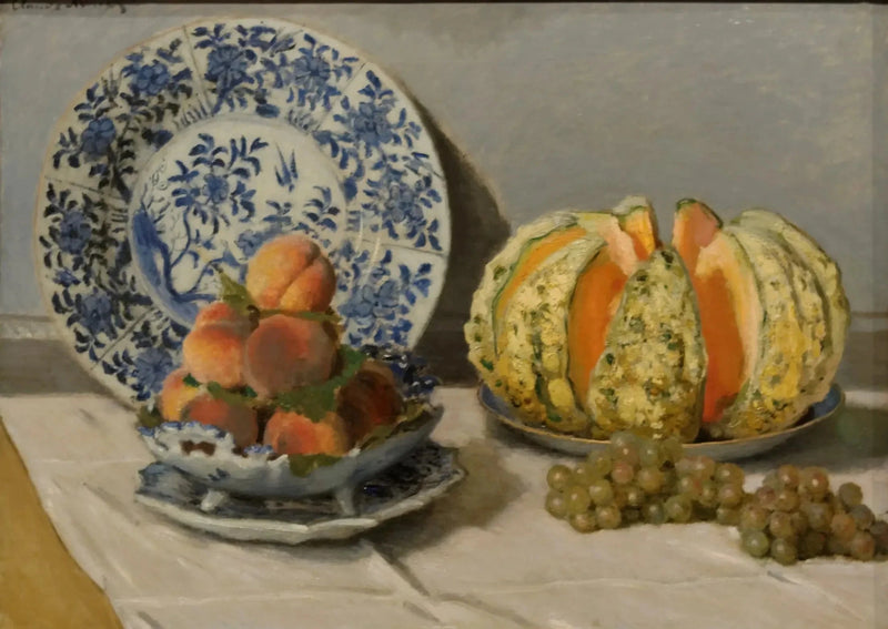 Kavun W245 ile natürmort - Claude Monet