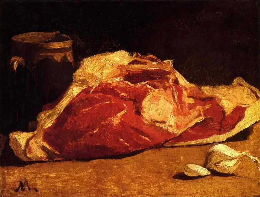 Natürmort: et bölgesi W14 - Claude Monet