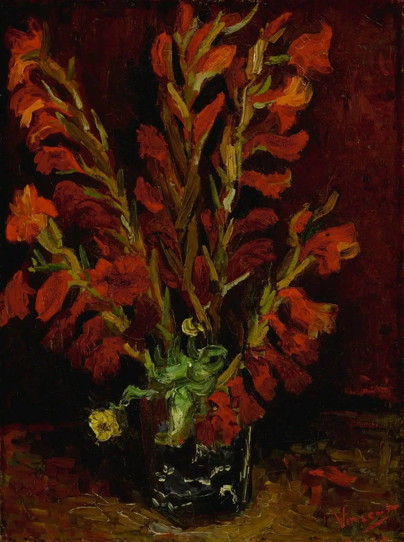 Natürmort: Kılıç Çiçeği Vazosu - Vincent van Gogh