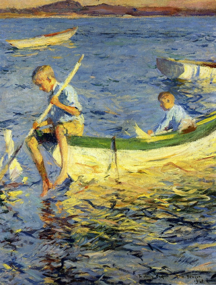 Vinalhaven'da Yatçılık Navigasyonu - Frank Weston Benson