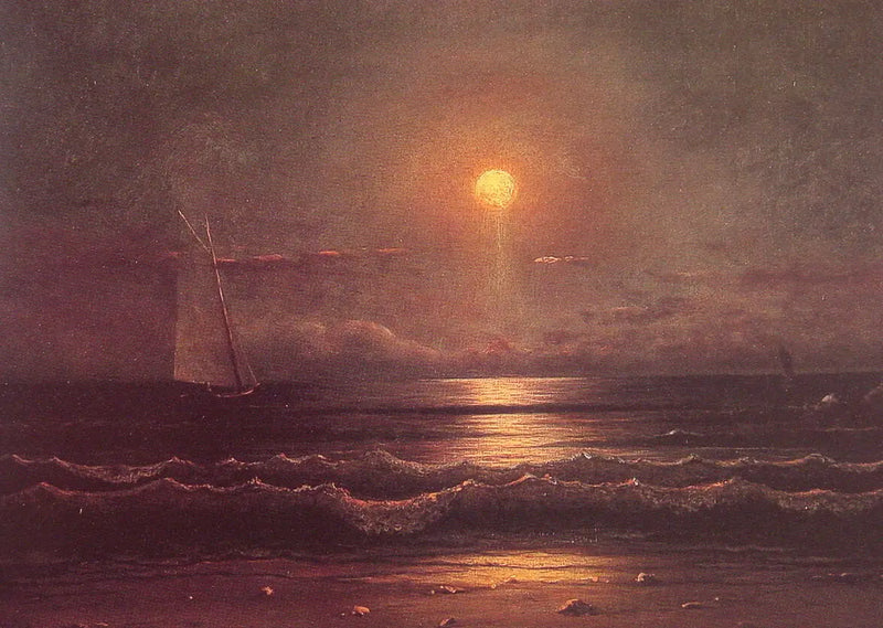Ay Işığında Yürüyüş - Martin Johnson Heade