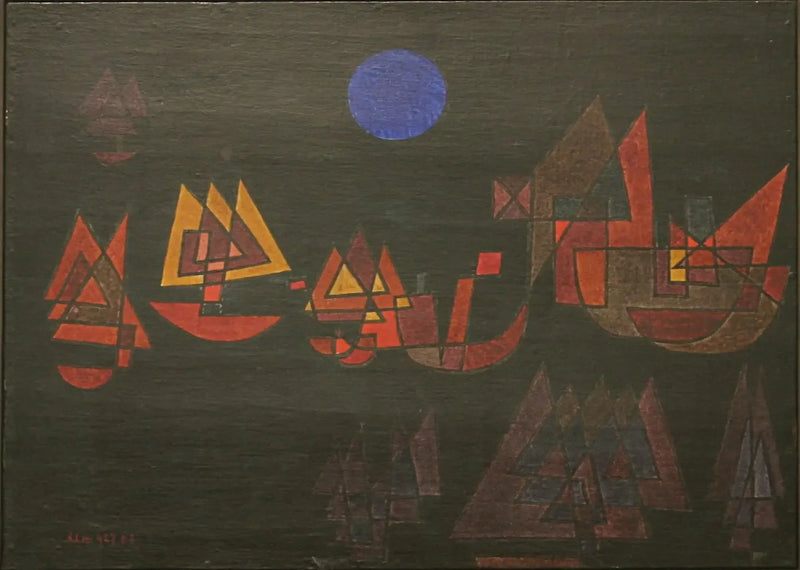 Karanlıkta Gemiler - Paul Klee