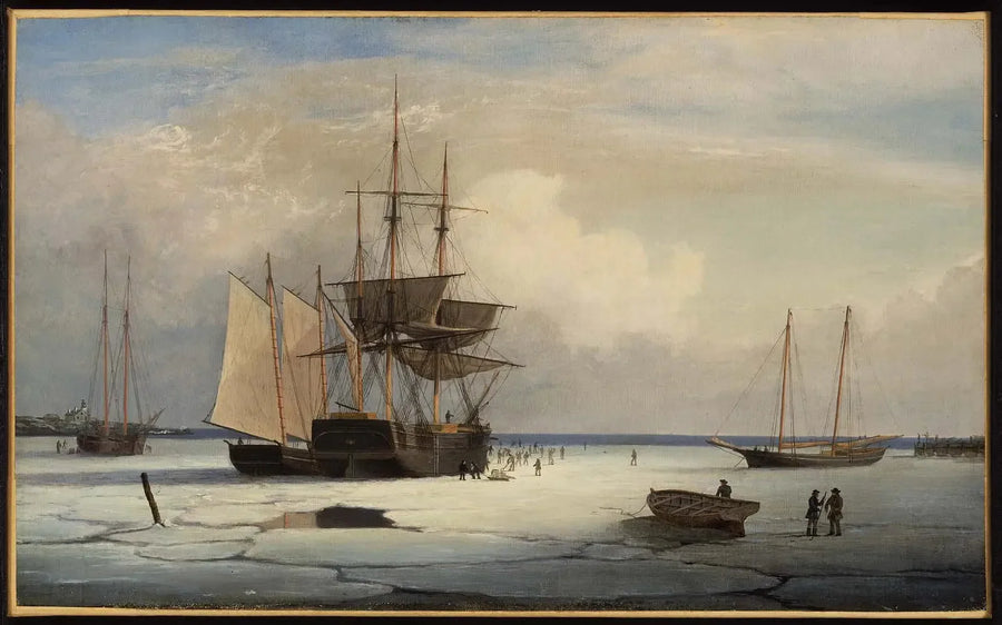 Ten Pound Adası açıklarında buzlara sıkışmış gemiler, Gloucester - Fitz Henry Lane