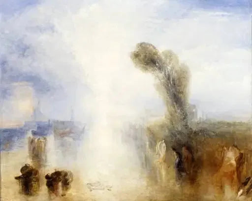 Ay Işığında Banyo Yapan Neapolitan Balıkçı Kızları - J. M. W. Turner