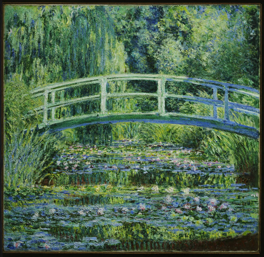 Nilüferler ve Japon Köprüsü - Claude Monet