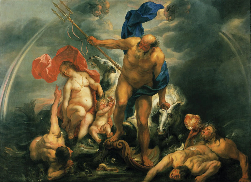 Neptune en Amphitrite - Jacob Jordaens
