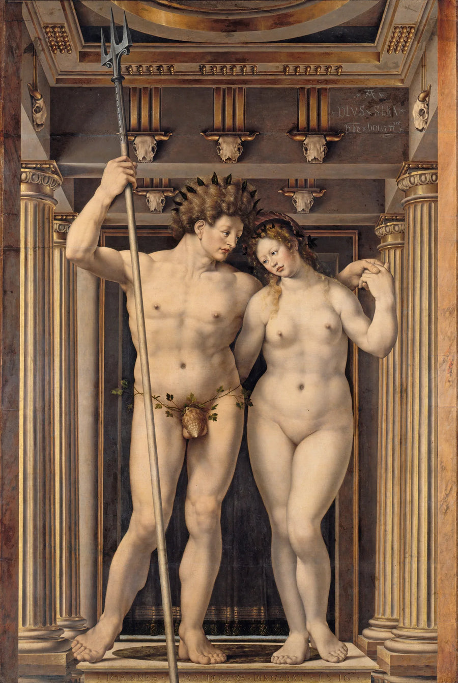 Neptün ve Amphitrite - Jan Gossaert