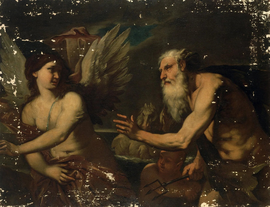 Neptune ve Coronis - Luca Giordano